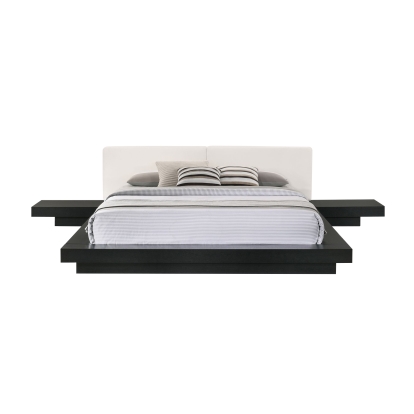 LA Furniture Tokyo Contemporary Black and White Platform Bed VGMABR-90-BLK-WHT Contemporary Style by Vig Furnitrue Number 76816|76815|76816A|76815A Catch Home Goods