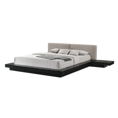 LA Furniture Tokyo Contemporary Black and Grey Platform Bed VGMABR-90-BLK-GRAY Contemporary Style by Vig Furnitrue Number 76820|76819|76820A|76819A Catch Home Goods