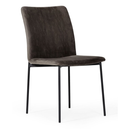 LA Furniture Maggie Modern Black and Brown Dining Chair (Set of 2) VGDWJ10045 Contemporary Style by Vig Furnitrue Number 76926Z Catch Home Goods