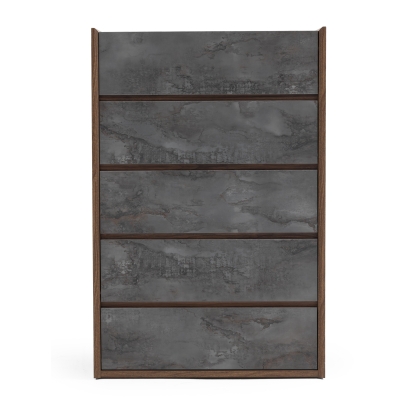 LA Furniture Rado Modern Walnut & Stucco Chest VGACRADO-CHEST Contemporary Style by Vig Furnitrue Number 77240 Catch Home Goods