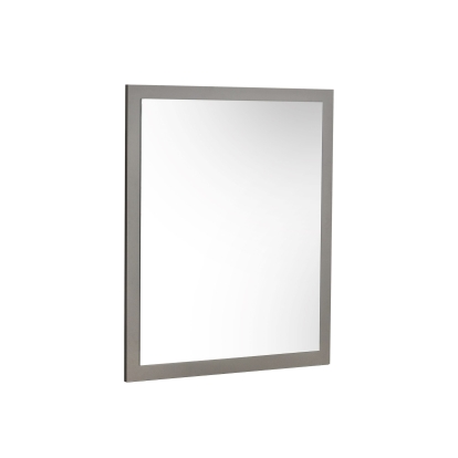 LA Furniture Lucia Italian Modern Elm and Matte Grey Mirror VGACLUCIA-MIR-GRY Contemporary Style by Vig Furnitrue Number 77316 Catch Home Goods