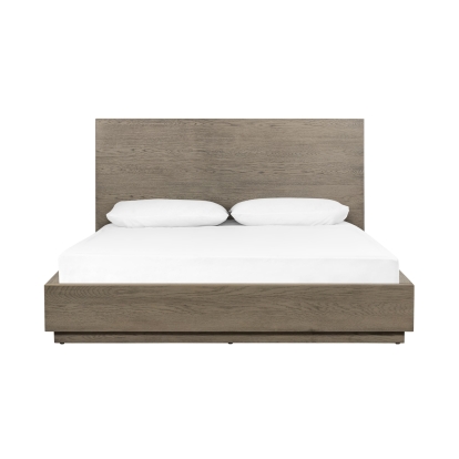 LA Furniture Samson Eastern King Contemporary Grey and Silver Bed VGLBHAMI-KB207-01-EK Contemporary Style by Vig Furnitrue Number 77523 Catch Home Goods