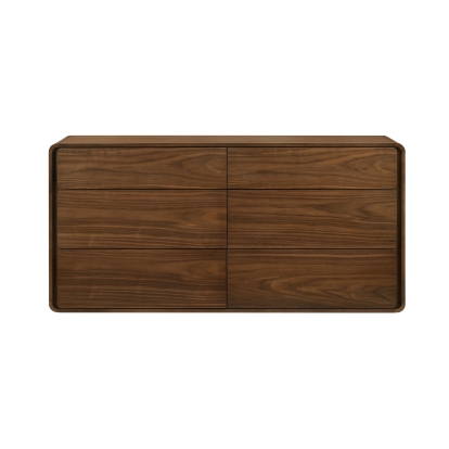 LA Furniture Dustin Modern Walnut Dresser VGMABR-99-DRS Contemporary Style by Vig Furnitrue Number 77544 Catch Home Goods