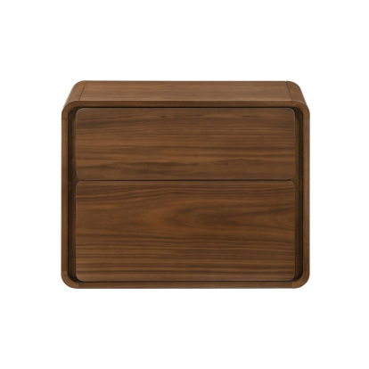 LA Furniture Dustin Modern Walnut Nightstand VGMABR-99-NS Contemporary Style by Vig Furnitrue Number 77545 Catch Home Goods