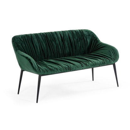LA Furniture Katrina Modern Green Fabric Bench VGEUMC-9389SF-2-BENCH Contemporary Style by Vig Furnitrue Number 77707 Catch Home Goods