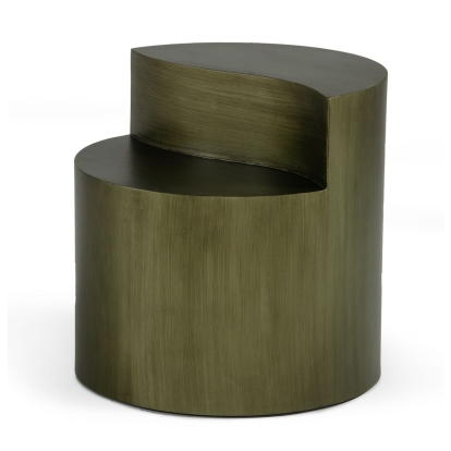 LA Furniture Avocet- Modern Grey End Table VGODLZ-240E-ET Contemporary Style by Vig Furnitrue Number 77711 Catch Home Goods