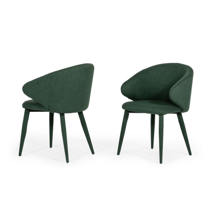 LA Furniture Keller Modern Green Dining Chair (Set of 2) VGSWSFC459-GRN-A-DC Contemporary Style by Vig Furnitrue Number 77780Z Catch Home Goods