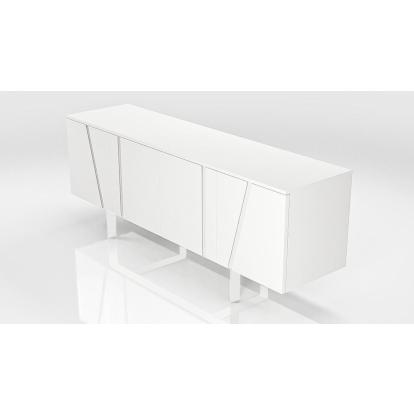 LA Furniture Mario Modern White Veneer Buffet VGBBMK1802SB-WHT-BUF Contemporary Style by Vig Furnitrue Number 77870 Catch Home Goods