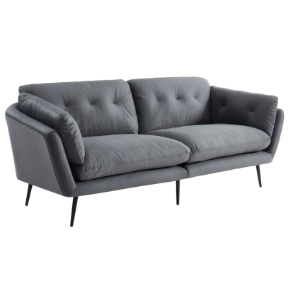 LA Furniture Cody Modern Grey Fabric Sofa VGHCJYM2013-GREY Contemporary Style by Vig Furnitrue Number 77894 Catch Home Goods