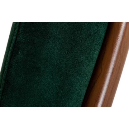 LA Furniture Biscay Modern Dark Green & Walnut Steel Dining Chair VGEUMC-9697CH-GRN Contemporary Style by Vig Furnitrue Number 77903 Catch Home Goods