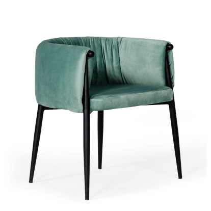 LA Furniture Belcaro Modern Light Green Fabric Dining Chair VGEUMC-9706CH-A-GRN Contemporary Style by Vig Furnitrue Number 77904 Catch Home Goods