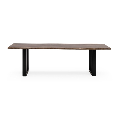 LA Furniture Taylor X-Large 102" Modern Live Edge Wood Dining Table VGEDPRO226005-BRN-DT Contemporary Style by Vig Furnitrue Number 78035|78035A Catch Home Goods