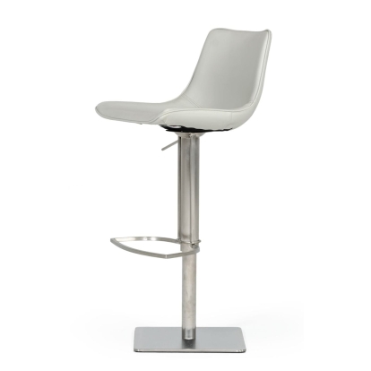 LA Furniture Manning Modern Light Grey Bar Stool VGHR5362/GB-LTGRY-BS Contemporary Style by Vig Furnitrue Number 78105 Catch Home Goods