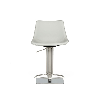 LA Furniture Manning Modern Light Grey Bar Stool VGHR5362/GB-LTGRY-BS Contemporary Style by Vig Furnitrue Number 78105 Catch Home Goods