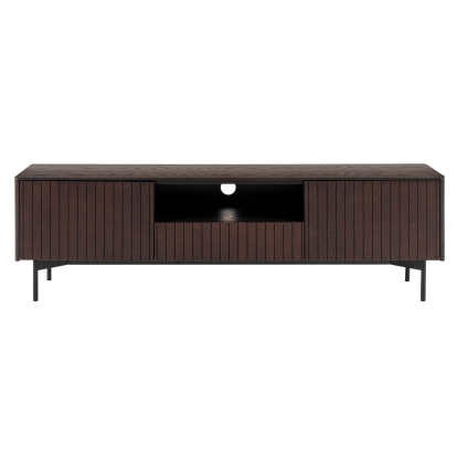 LA Furniture Calhoun Modern Smoked Ash TV Stand VGDWJ9737-BRN-TV Contemporary Style by Vig Furnitrue Number 78380 Catch Home Goods