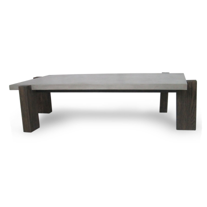 LA Furniture Milton Dark Grey & Walnut Coffee Table VGGR639084-WAL-CT Contemporary Style by Vig Furnitrue Number 78562 Catch Home Goods