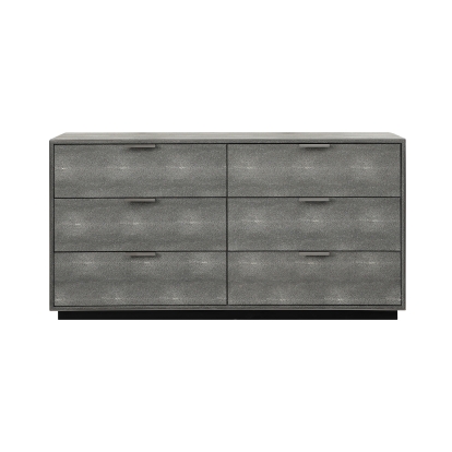 LA Furniture Dynasty Modern Shagreen Dresser VGVCJ2108-D-GRY-DRS Contemporary Style by Vig Furnitrue Number 79094 Catch Home Goods