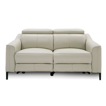 LA Furniture Eden Modern Grey Leather Loveseat with 2 Recliners VGKVKM.5012-GRY-LOVE Contemporary Style by Vig Furnitrue Number 79255|79255A Catch Home Goods