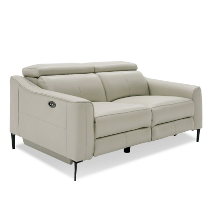 LA Furniture Eden Modern Grey Leather Loveseat with 2 Recliners VGKVKM.5012-GRY-LOVE Contemporary Style by Vig Furnitrue Number 79255|79255A Catch Home Goods