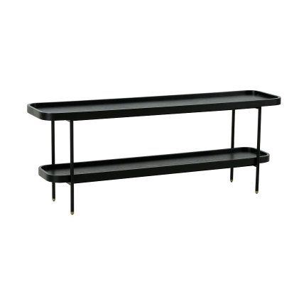 LA Furniture Mitchell Black Iron Console Table VGOD-LZ-267CN-BLK Contemporary Style by Vig Furnitrue Number 79688 Catch Home Goods