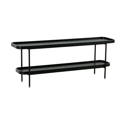 LA Furniture Mitchell Black Iron Console Table VGOD-LZ-267CN-BLK Contemporary Style by Vig Furnitrue Number 79688 Catch Home Goods