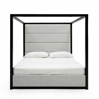 LA Furniture Manhattan Contemporary Canopy Grey Bed VGMA-BR-127-BED Contemporary Style by Vig Furnitrue Number 79770|81407 Catch Home Goods