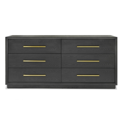 LA Furniture Manhattan- Contemporary Grey and Gold Dresser VGMA-BR-127-DR Contemporary Style by Vig Furnitrue Number 79772|79772A Catch Home Goods
