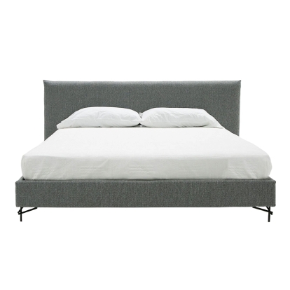 LA Furniture Aria Italian Modern Grey Fabric Bed VGAC-ARIA-BED Contemporary Style by Vig Furnitrue Number 80035|79611 Catch Home Goods