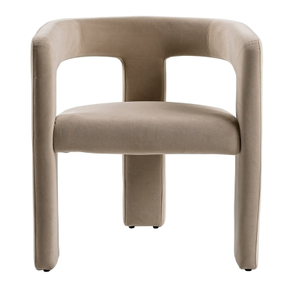 LA Furniture Cherish Modern Beige Fabric Dining Chair VGEUMC-9771CH-BGE Contemporary Style by Vig Furnitrue Number 80596 Catch Home Goods