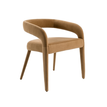 LA Furniture Mundra Modern Tan Fabric Dining Chair VGEUMC-9651CH-A-TAN Contemporary Style by Vig Furnitrue Number 80598 Catch Home Goods