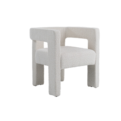 LA Furniture Drea Modern White Fabric Dining Chair VGEUMC-9653CH-A-WHT Contemporary Style by Vig Furnitrue Number 80599 Catch Home Goods