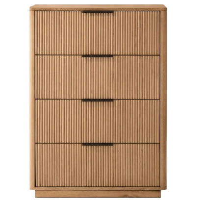 LA Furniture Santa Monica Modern Natural Oak Chest VGMABR-144-CHEST Contemporary Style by Vig Furnitrue Number 80886|80886A Catch Home Goods