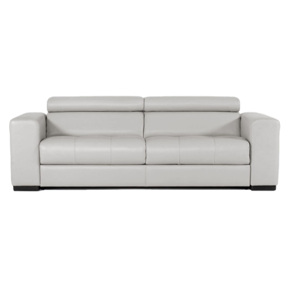 LA Furniture Icon Modern Italian Grey Leather Sofa Bed VGCCICON-GREY-9 Contemporary Style by Vig Furnitrue Number 77984|80892 Catch Home Goods