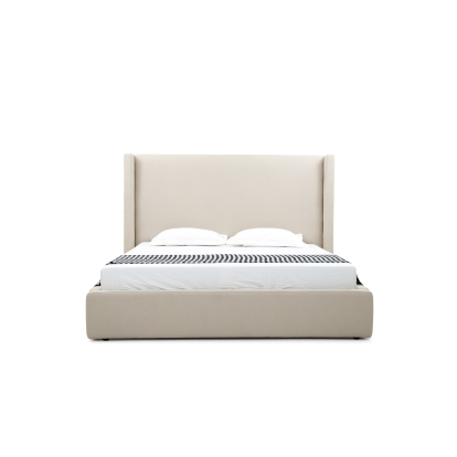 LA Furniture Queen Byrne Modern Beige Fabric Bed VGEVVG713-C-01-Q Contemporary Style by Vig Furnitrue Number 81557 Catch Home Goods