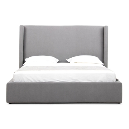 LA Furniture Byrne Modern Grey Fabric Bed VGEVVG713-C-07 Contemporary Style by Vig Furnitrue Number 81559|81560 Catch Home Goods