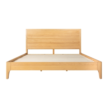 LA Furniture Queen Seattle Modern Natural Oak Bed VGWD-SEA-QBKB-BED-Q Contemporary Style by Vig Furnitrue Number 81594 Catch Home Goods