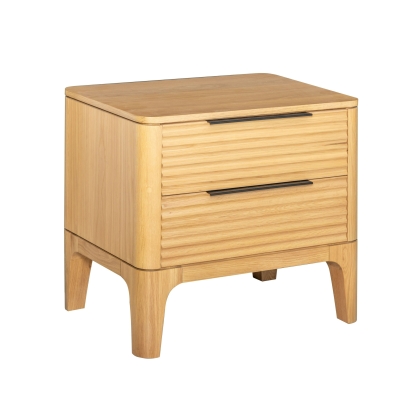 LA Furniture Seattle Modern Natural Oak Nightstand VGWD-SEA-BST02 Contemporary Style by Vig Furnitrue Number 81596 Catch Home Goods