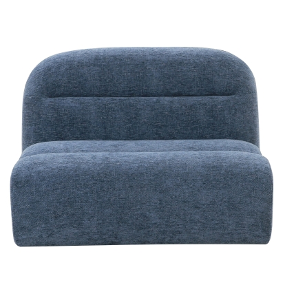 LA Furniture Forman Modern Blue Fabric Modular Armless Sectional Seat VGOD-ZW-23029-ARM Contemporary Style by Vig Furnitrue Number 81634|81634A Catch Home Goods