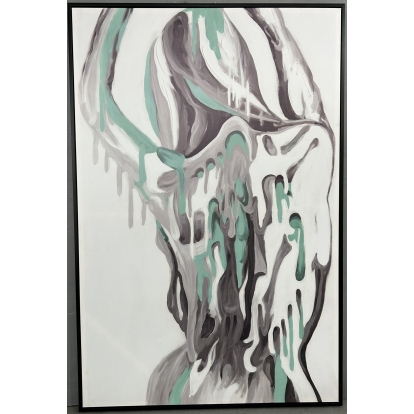 LA Furniture VIG23035 39 X 59 Black Framed Painting VGTHVIG23035 Contemporary Style by Vig Furnitrue Number 81664 Catch Home Goods