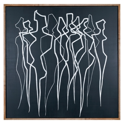 LA Furniture Sippe Modern 71" x 71" Painting VGVA-CO22604 Contemporary Style by Vig Furnitrue Number 81940 Catch Home Goods