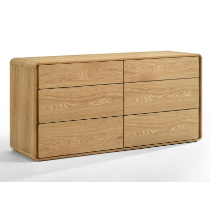 LA Furniture Dustin Modern Natural Oak Dresser VGMA-BR-99-DRS-NAT Contemporary Style by Vig Furnitrue Number 82500 Catch Home Goods