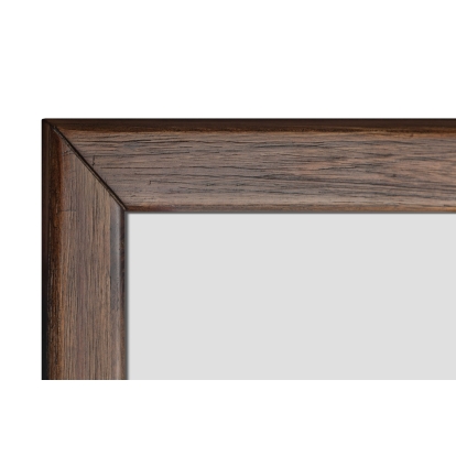 LA Furniture Fields Modern Walnut Acacia Mirror VGWD-VGD3-MIR-WAL Contemporary Style by Vig Furnitrue Number 82594 Catch Home Goods