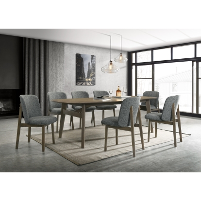 LA Furniture Costello Mid-Century Modern Wenge Dining Table VGMA-MI-3202 Contemporary Style by Vig Furnitrue Number 82623 Catch Home Goods