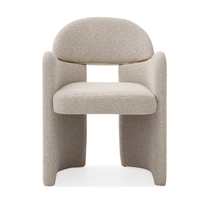 LA Furniture Ashley Modern Beige Fabric + Brushed Brass Dining Chair VGVCB2402-BGE Contemporary Style by Vig Furnitrue Number 83031 Catch Home Goods