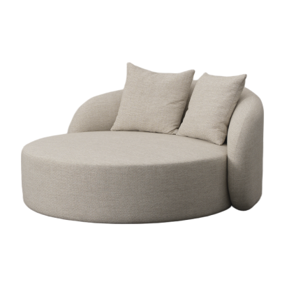 LA Furniture Tabarca Outdoor Beige Fabric Bed VGVK-F017-DB1-BGE Contemporary Style by Vig Furnitrue Number 83129 Catch Home Goods