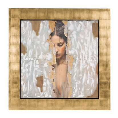 LA Furniture Stey Modern Gold 71" x 71" Painting VGVA-CO24086 Contemporary Style by Vig Furnitrue Number 83475 Catch Home Goods