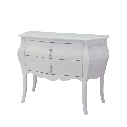 LA Furniture Ophelia White Bedroom Dresser VGWCTEM-8P010 Contemporary Style by Vig Furnitrue Number 13304 Catch Home Goods