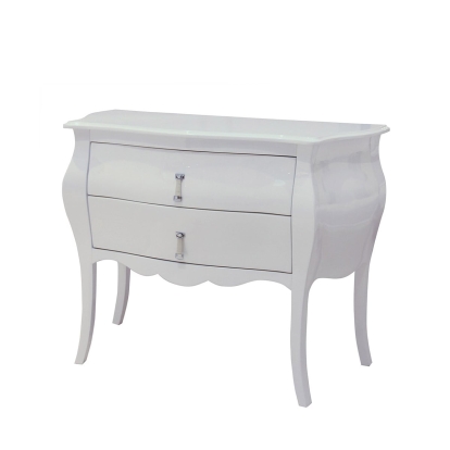 LA Furniture Ophelia White Bedroom Dresser VGWCTEM-8P010 Contemporary Style by Vig Furnitrue Number 13304 Catch Home Goods