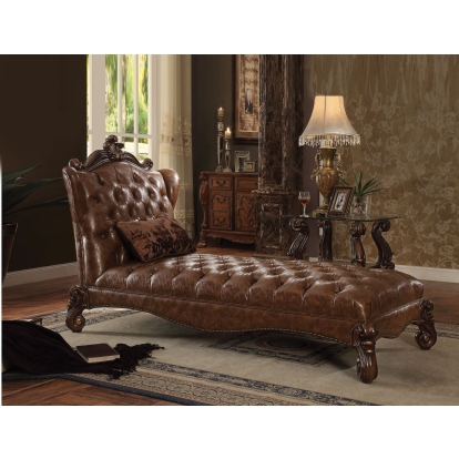 Acme Versailles Chaise with Pillow Model 96544