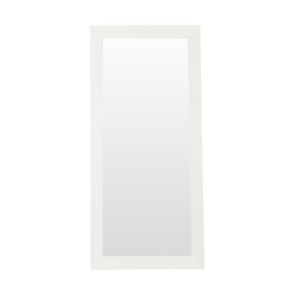 LA Furniture Regal Modern White Crocodile Floor Mirror VGUNAK421-WHT Contemporary Style by Vig Furnitrue Number 12649 Catch Home Goods